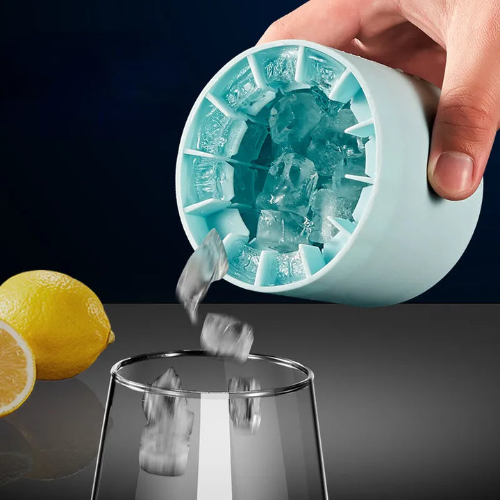 Compact Ice Bucket and Mold