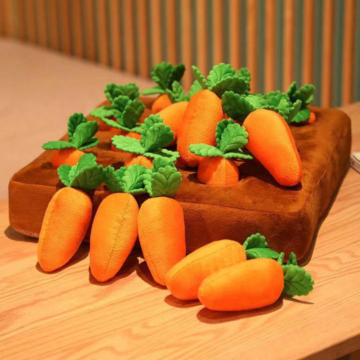 Interactive Carrot Plush Toy