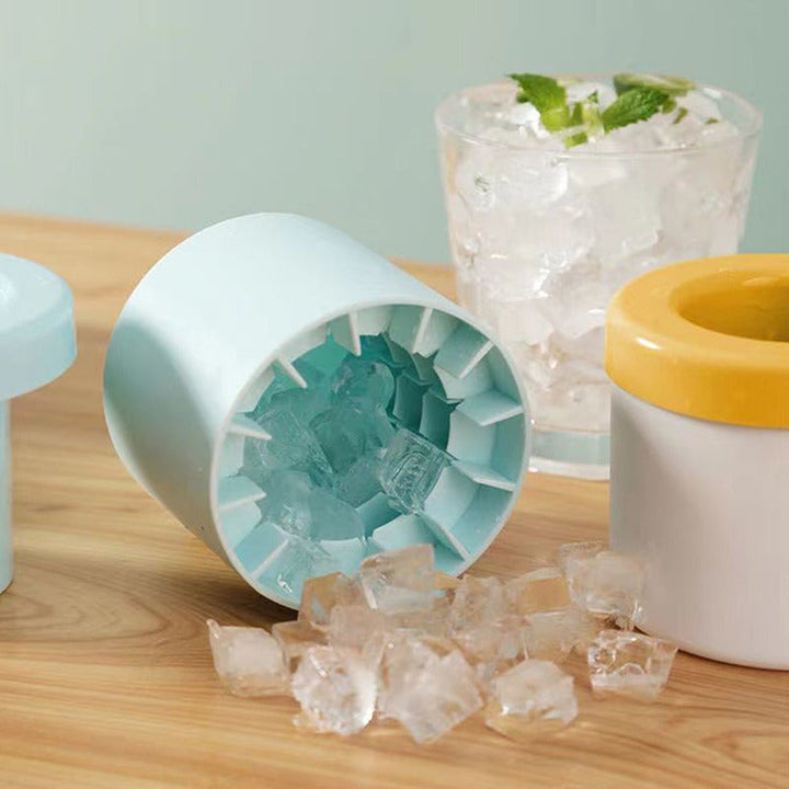 Compact Ice Bucket and Mold